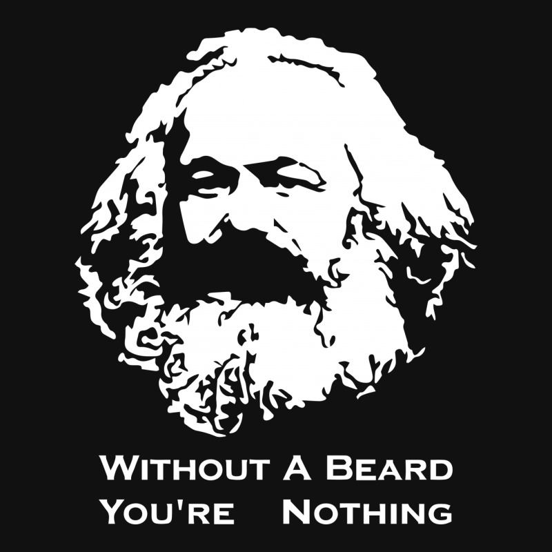 Karl Marx Without A Beard You're Nothing Baby Bibs | Artistshot