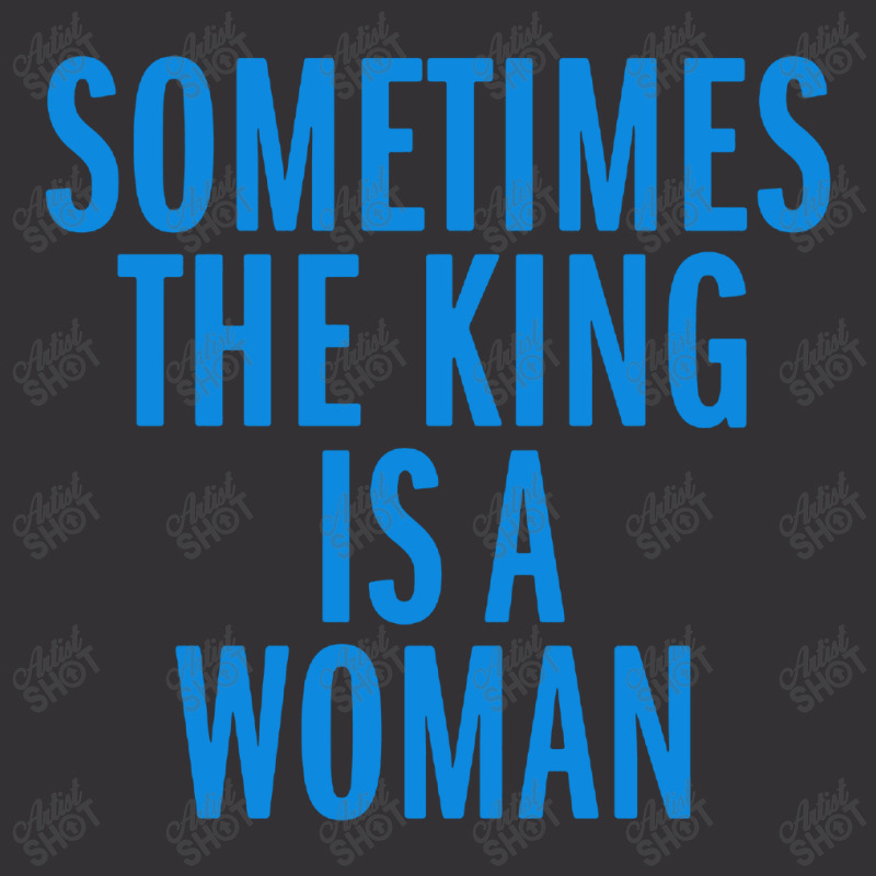 Sometimes The King Is Woman Vintage Short by Mozza | Artistshot