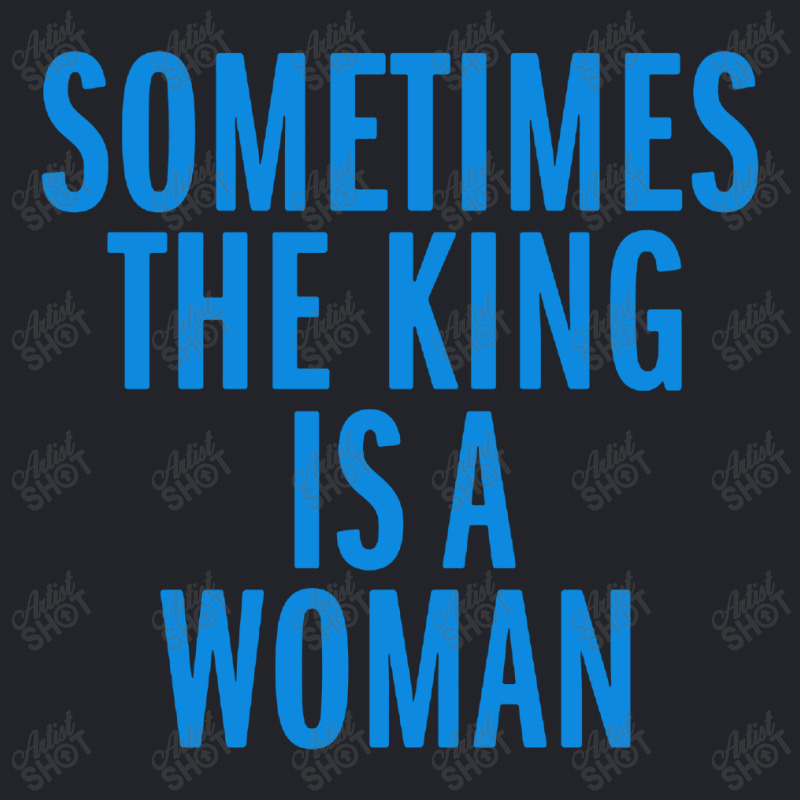 Sometimes The King Is Woman Lightweight Hoodie by Mozza | Artistshot