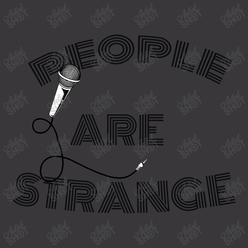 People Are Strange Ladies Curvy T-Shirt by zig street | Artistshot