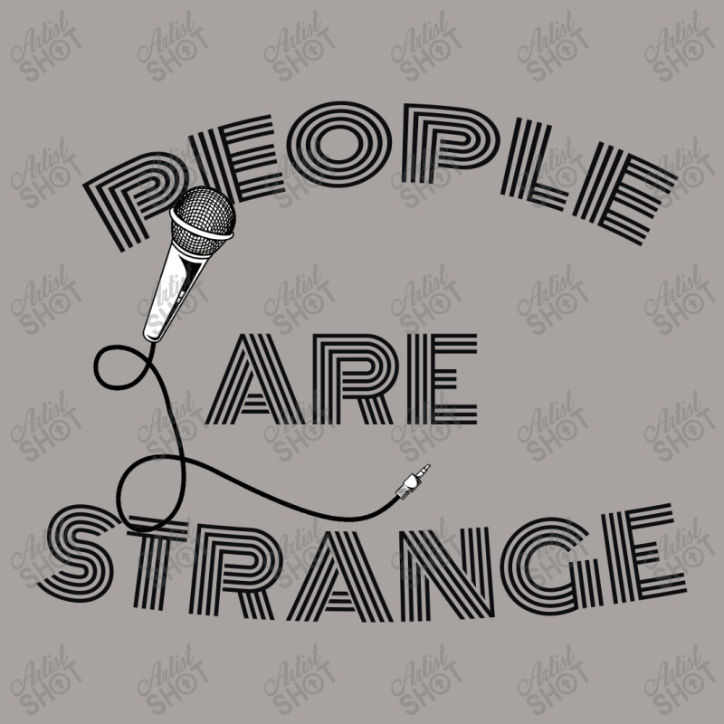 People Are Strange Racerback Tank by zig street | Artistshot