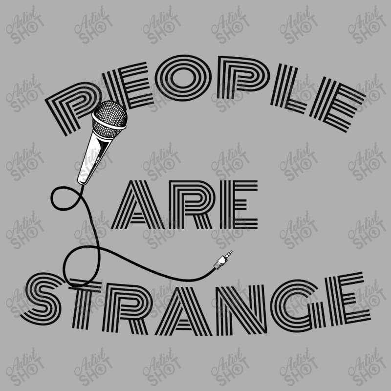 People Are Strange Ladies Fitted T-Shirt by zig street | Artistshot