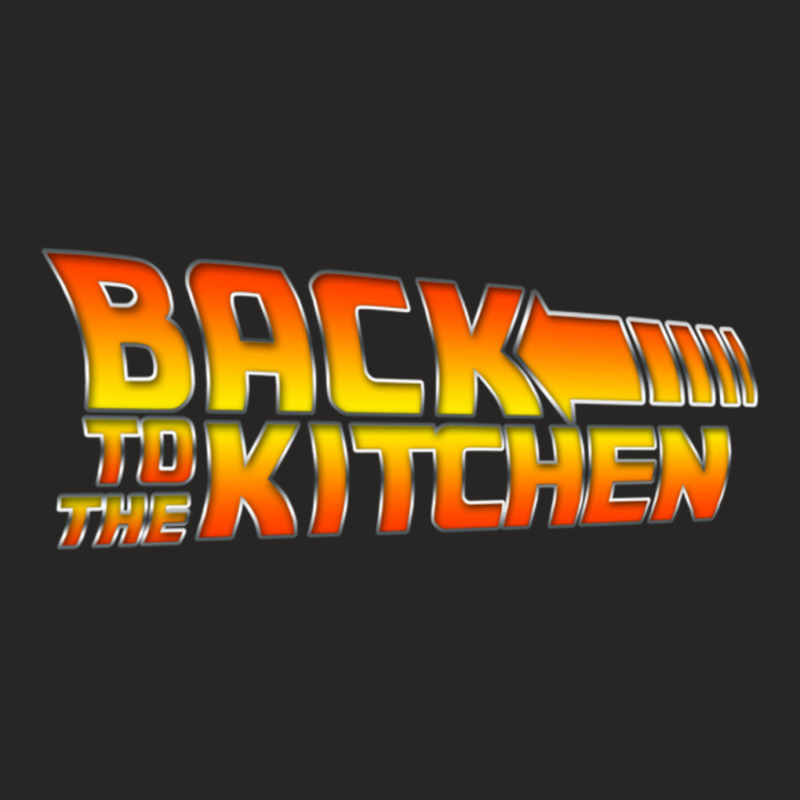 Back To The Kitchen Ladies Fitted T-Shirt by tonyhaddearts | Artistshot