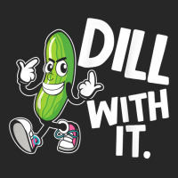 Dill With It Funny Pickle Clothing Vegetarian Pickle Lover T Shirt Men's T-shirt Pajama Set | Artistshot