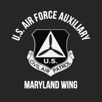 Us Air Force Auxiliary Maryland Wing Ladies Fitted T-shirt | Artistshot