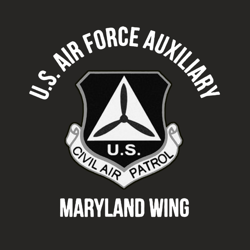 Us Air Force Auxiliary Maryland Wing Ladies Fitted T-Shirt by atereabag | Artistshot