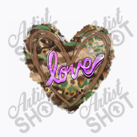 Love Camouflage Heart T-shirt | Artistshot