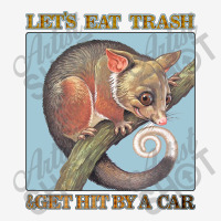 Let's Eat Trash & Get Hit By A Car Ladies Polo Shirt | Artistshot