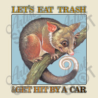 Let's Eat Trash & Get Hit By A Car Cropped Hoodie | Artistshot