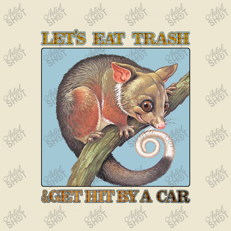 Let's Eat Trash & Get Hit By A Car Cropped Hoodie by Bettercallsaul | Artistshot