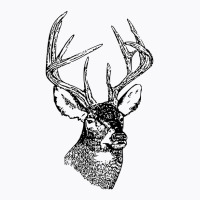 Whitetail Deer Head T-shirt | Artistshot