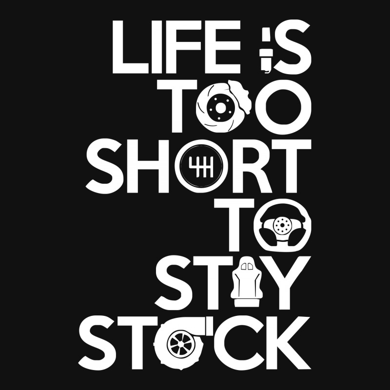 Life Is Too Short To Stay Stock Baby Bibs | Artistshot