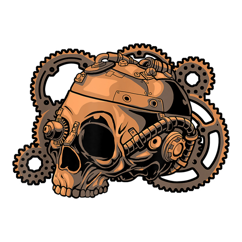 Steampunk Victorian   Steam Powered Engine Skull T Shirt Youth Tee | Artistshot