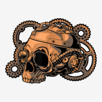 Steampunk Victorian   Steam Powered Engine Skull T Shirt Ladies Polo Shirt | Artistshot