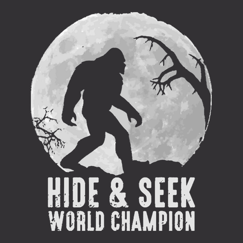 Bigfoot T  Shirt Retro Bigfoot Hide & Seek World Champion 10 Vintage Short by wehnereffie391 | Artistshot