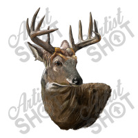 White Tailed Buck Deer Head V-neck Tee | Artistshot