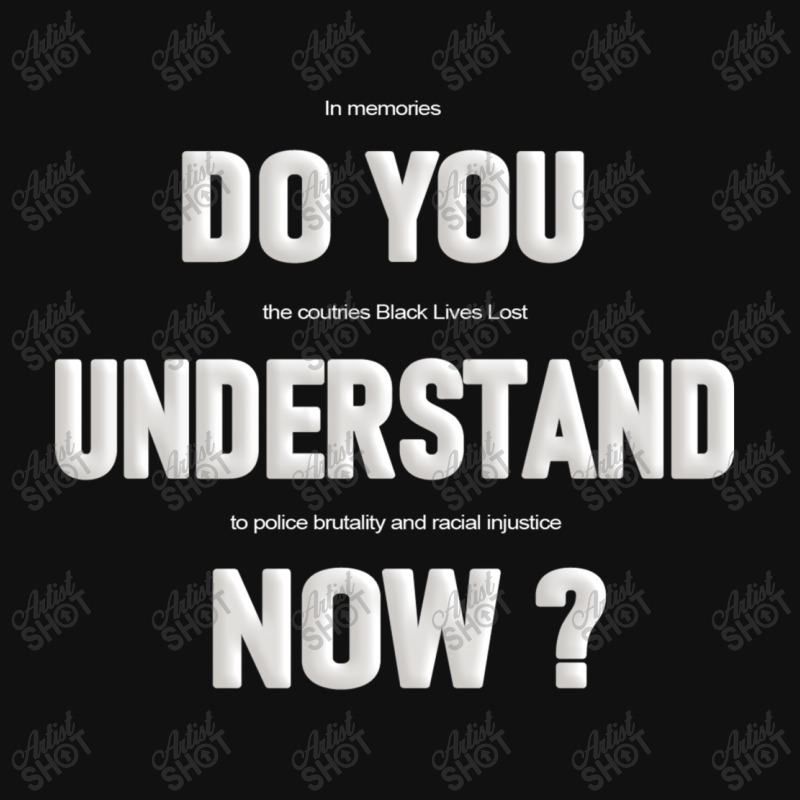 Do You Understand Now License Plate | Artistshot