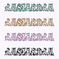 Amsterdam Graffiti Lettering Netherlands Tank Top | Artistshot