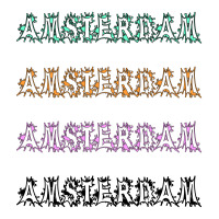 Amsterdam Graffiti Lettering Netherlands Long Sleeve Shirts | Artistshot