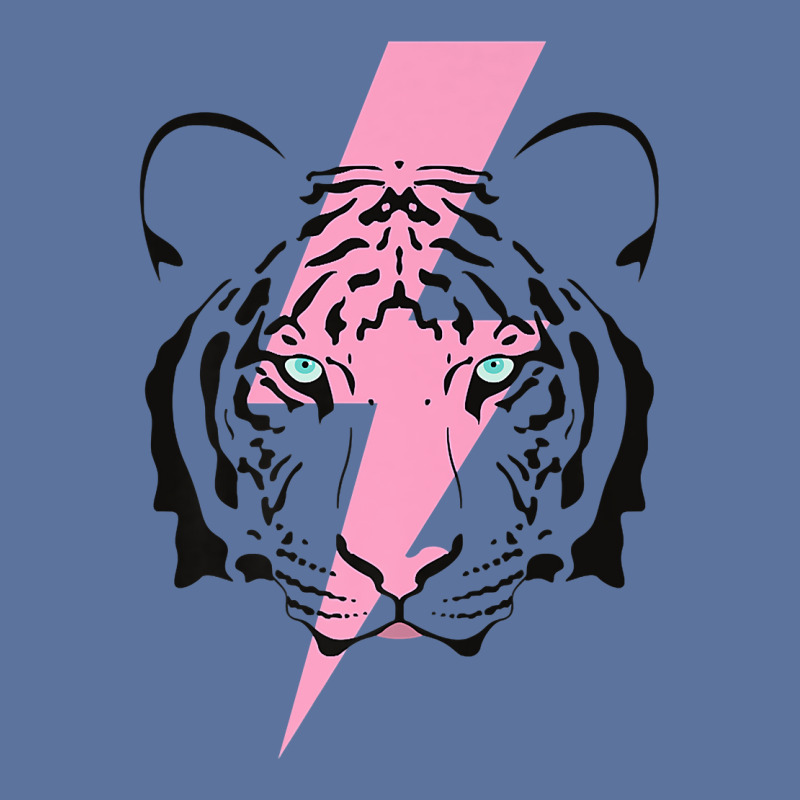 Tiger And Hot Pink Lightning Bolt Premium T Shirt Lightweight Hoodie by SchonbergerKamile | Artistshot