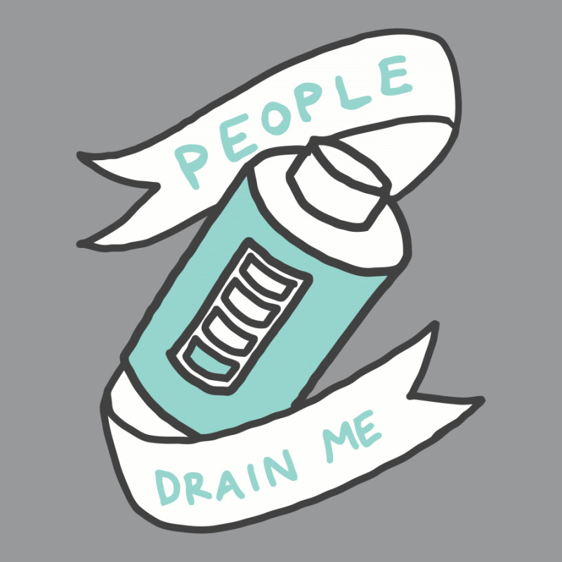 People Drain Me Crewneck Sweatshirt | Artistshot