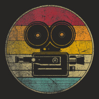 Movies Camera Motion Pictures Cinephile Vintage Retro T Shirt Ladies Fitted T-shirt | Artistshot