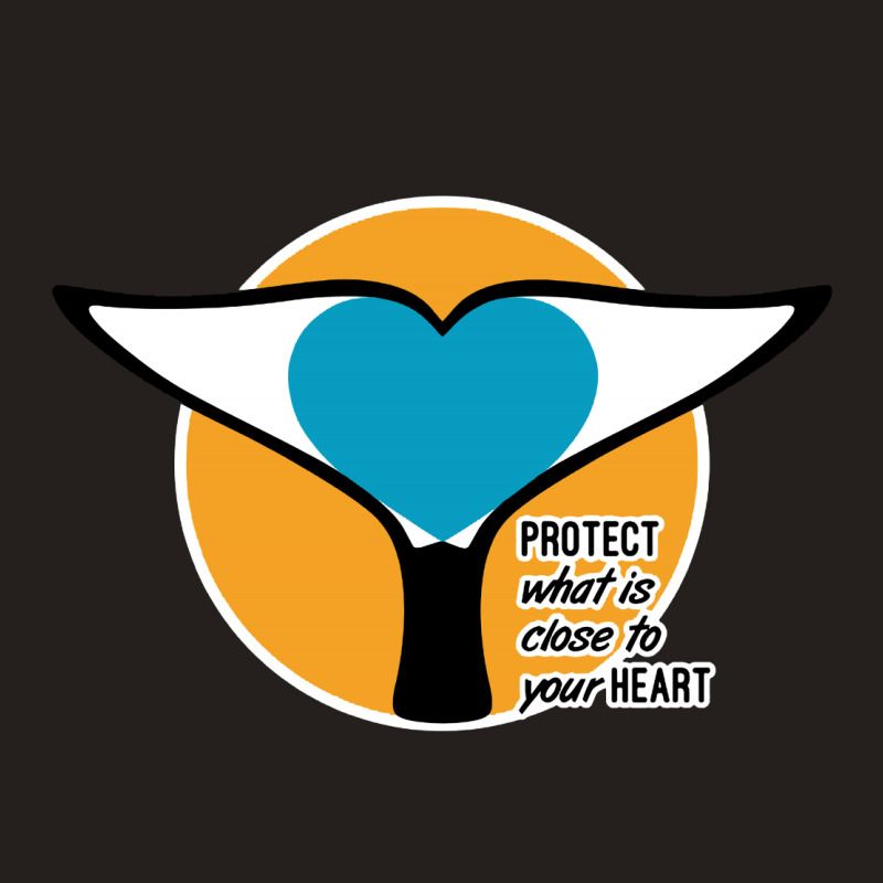 Whale Tail Heart  Protect Tank Top | Artistshot