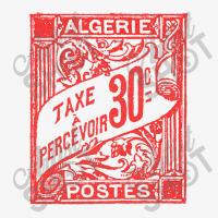 Vintage Algeria Postage Stamp Design Ladies Fitted T-shirt | Artistshot