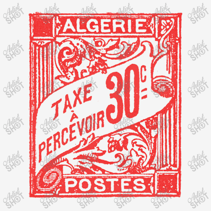 Vintage Algeria Postage Stamp Design Ladies Polo Shirt by sabitung | Artistshot