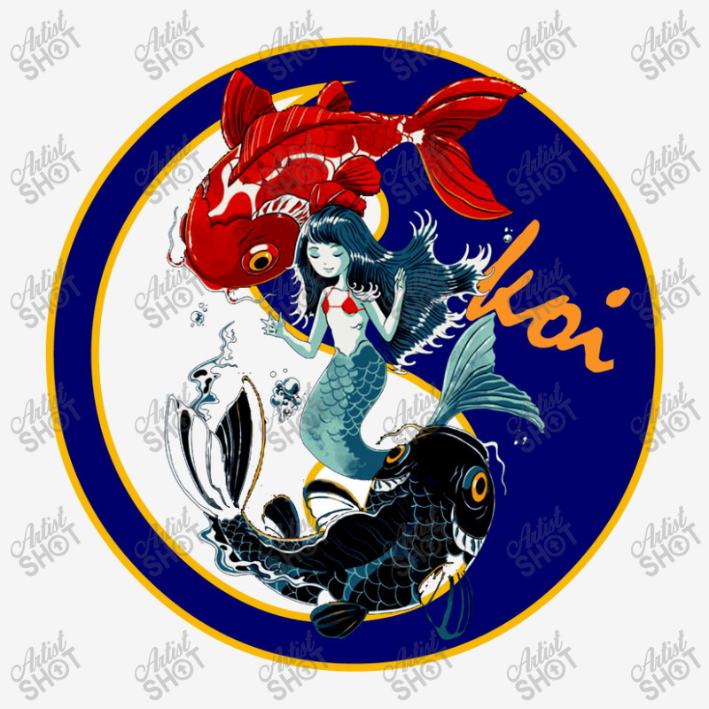 Oriental Beauty Koi & Feng Shui Travel Mug | Artistshot