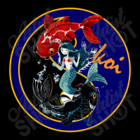 Oriental Beauty Koi & Feng Shui Pocket T-shirt | Artistshot