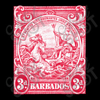 Vintage Barbados Postage Stamp Design Unisex Jogger | Artistshot