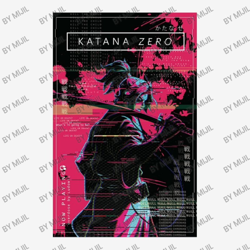 Katana Zero Scorecard Crop Tee by Mijil | Artistshot