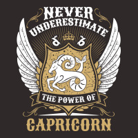 Never Underestimate The Power Of Capricorn Racerback Tank | Artistshot