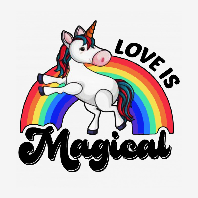 Love Is Magical Unicorn Classic T-shirt by jurdex Tees | Artistshot