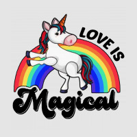 Love Is Magical Unicorn Exclusive T-shirt | Artistshot