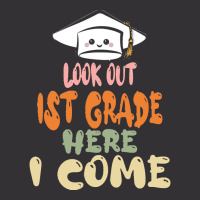 Graduation 2020 T  Shirtlook Out 1st Grade Here I Come T  Shirt Vintage Hoodie And Short Set | Artistshot