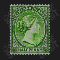 Vintage Falkland Islands Postage Stamp Design Classic T-shirt | Artistshot