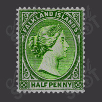 Vintage Falkland Islands Postage Stamp Design Ladies Curvy T-shirt | Artistshot