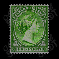 Vintage Falkland Islands Postage Stamp Design Legging | Artistshot