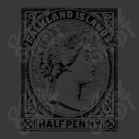 Vintage Falkland Islands Postage Stamp Design Ladies Curvy T-shirt | Artistshot