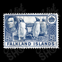 Vintage Falkland Islands Postage Stamp Design Adjustable Cap | Artistshot