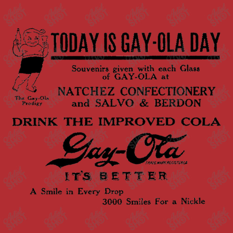 Vintage Gay Ola Ad ,  Gay Ola Ladies Fitted T-shirt | Artistshot