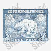 Vintage Greenland Polar Bear Postage Stamp Design 15 Oz Coffee Mug | Artistshot