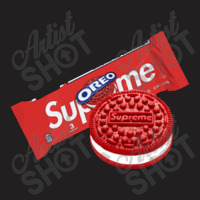 Oreo Cookie Red T-shirt | Artistshot