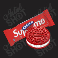 Oreo Cookie Red T-shirt | Artistshot