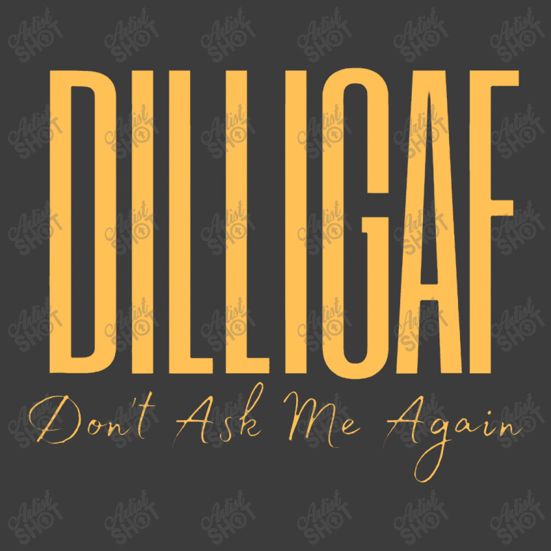 Dilligaf Don't Ask Me Again Biker Attitude Leave Me Alone Men's Polo Shirt | Artistshot