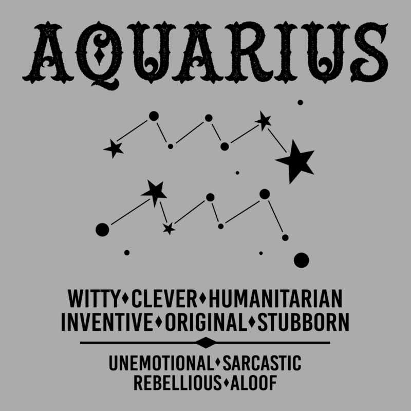 Aquarius Zodiac Sign T-shirt | Artistshot