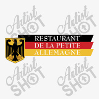 Restaurant De La Petite Allemagne Ladies Fitted T-shirt | Artistshot