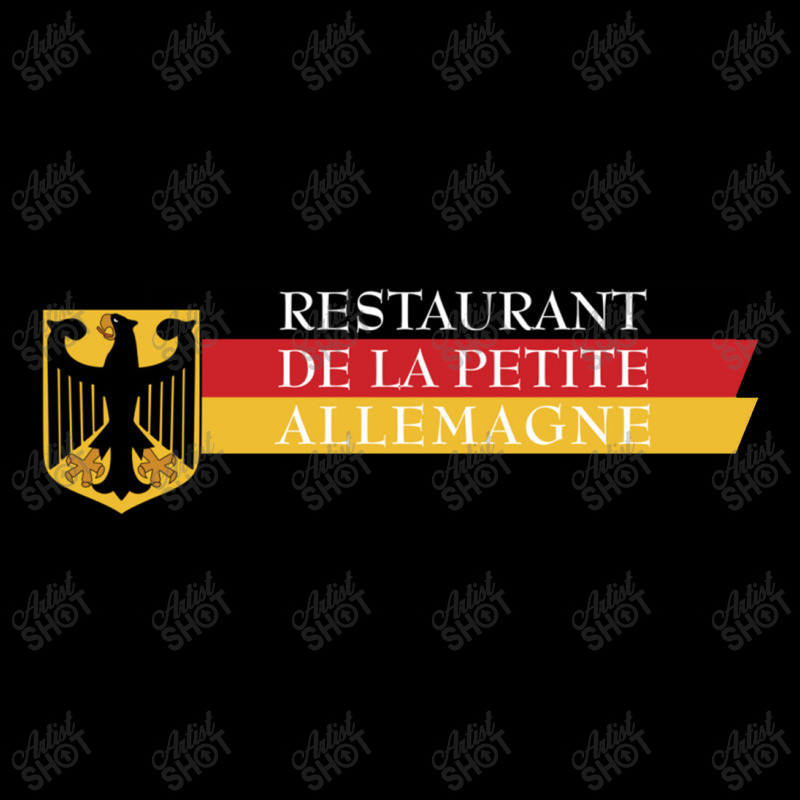 Restaurant De La Petite Allemagne Cropped Sweater by maulidil | Artistshot